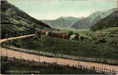 Le Mont Dore les burons et le Sancy à Sancy