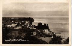 Amphion Lac Leman vue generale