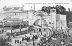Exposition - Exposition De Bruxelles 1910 - Dans La Plaine Des Attractions
