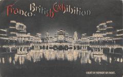 Exposition - Franco British Exhibition - Court Of Honour By Night