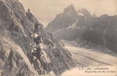 Chamonix - Le Mauvais Pas Et Mer De Glace