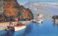Annecy - Le Port Et Le Mont Veyrier à Annecy