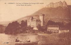 Annecy - Le Lac - Le Chateau De Duingt à Annecy