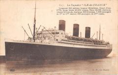 Marine - Paquebot - Ile De France