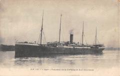 Marine - Paquebot - Liger - Paquebot De La Cie Sud Atlantique