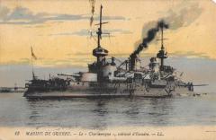 Marine De Guerre - Le Charlemagne - Cuirasse D'Escadre