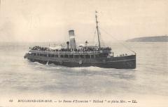 Marine - Paquebot - Boulogne Sur Mer - Le Bateau Holland En Ple