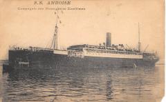 Marine - Paquebot - S.s.amboise