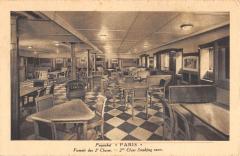 Marine - Paquebot - Paris - Fumoir Des 2e Classe