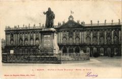 Nancy Statue et Place Stanislas à Nancy