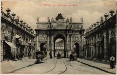 Nancy Arc de Triomphe Rue Here à Nancy