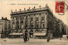 Nancy un des Pavillons de la Place Stanislas à Nancy