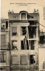 Nancy bombardement à Nancy