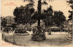 Nancy Place Thiers et la gare à Nancy