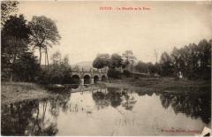 Bayon Moselle et le pont à Bayon