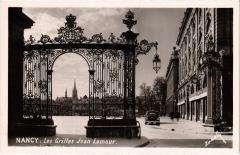 Nancy Grilles Jean Lamour à Nancy