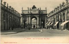Nancy Arc de Triomphe Rue Here à Nancy