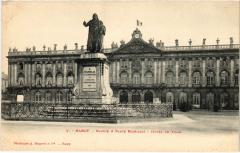 Nancy Statue et Place Stanislas à Nancy