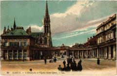 Nancy Hemicycle et Eglise Saint-Epvre à Nancy