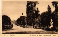 Luneville les bosquets Statue d'Erckmann