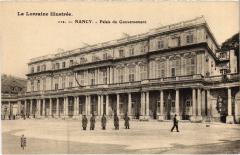 Nancy Palais du Gouvernement à Nancy