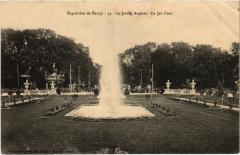 Nancy Jardin Anglais le Jet d'eau à Nancy