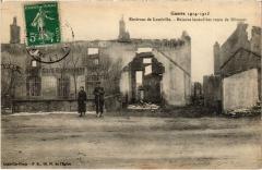 Maison incendiees route de Blamont