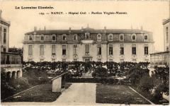 Nancy Hopital Civil Pavillon Virginie Mauvais -
																					54100 Nancy
																			