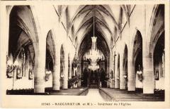Baccarat interieur de l'Eglise à Baccarat