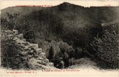 Pierre Percee au piec du chateau -
													54 Meurthe et Moselle
												