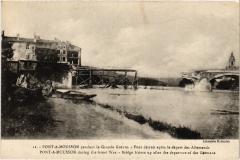 Pont a Mousson pendant la guerre à Mousson