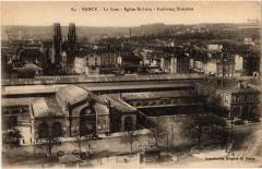Nancy la gare Eglise Saint-Leon à Nancy