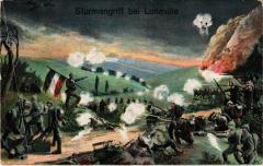 Sturmangriff bei Luneville -
													55 Meuse
												