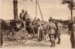 Der franzosische Oberst des 141. franz. Inf. Rg.