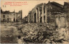 Gerbeviller un coin de la Rue Gambetta