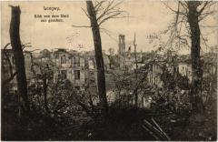 Longwy blick von dem Wald