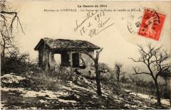 Les ruines sur le champ de bataille de Frescati