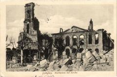 Longwy Marktplatz mit Kirche