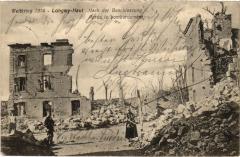 Longwy apres le bombardement