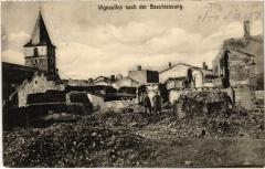 Vigneulles nach der Beschiessung