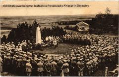 Chambley Denkmaleinweihung