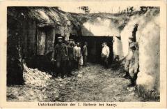 Sancy unterkunftshohe de 1. batterie