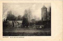 Blamont blick von der Burgruine