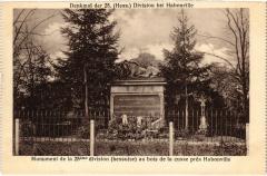 Habonville Denkmal der 25. Division