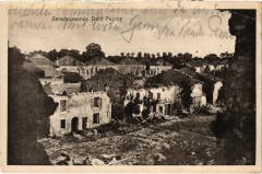 Zerschossenes Dorf Parroy