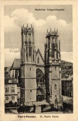 Pont a Mousson Saint-Martin Kirche