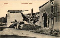 Pannes Zerschossene hauser