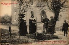 Gerbeviller une tombe la cour du chateau