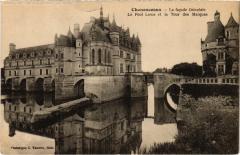 Chenonceaux Pont Levis Tour des Marques à Chenonceaux