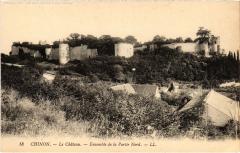 Chinon le chateau à Chinon